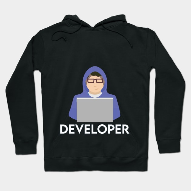 Developer Design Premium Hoodie by uniboutique